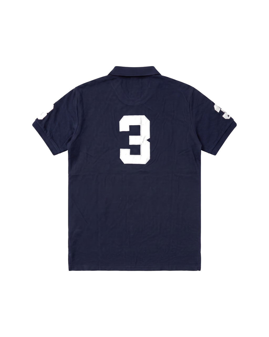 Los Angeles crest polo in navy, back