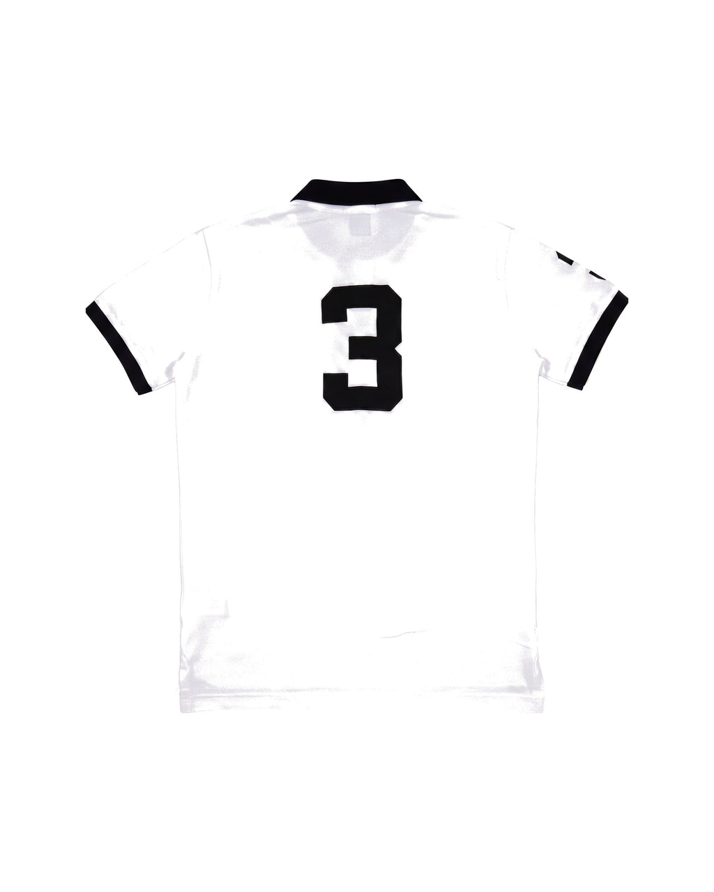 Los Angeles crest polo in white, back