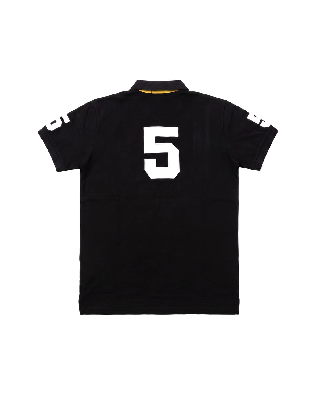 Munich crest polo in black, back