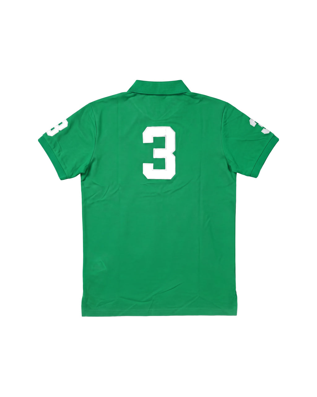 Rome crest polo in green, back