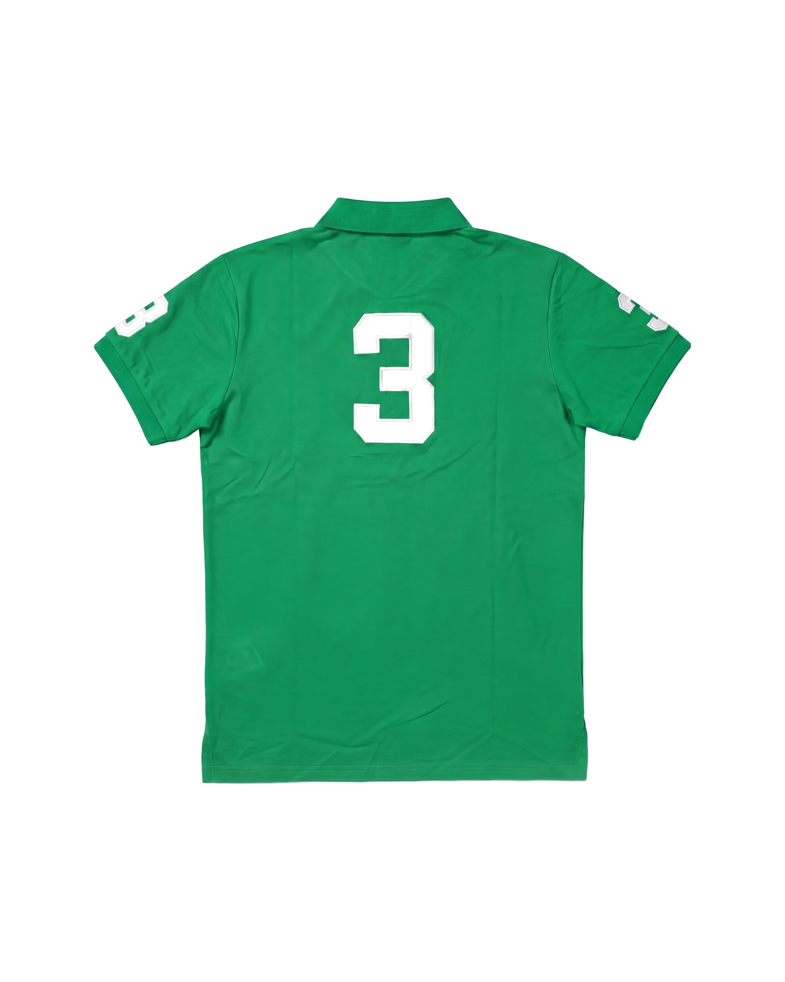 Rome crest polo in green, back